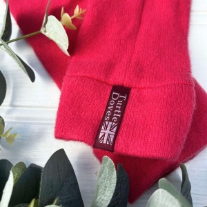 Cashmere Fingerless Gloves - Candy